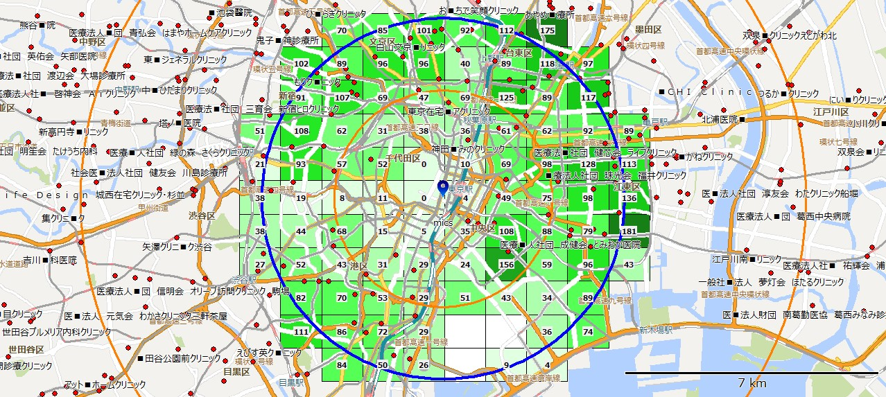 mics無料診療圏調査レポート